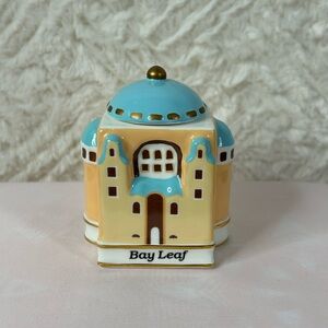 DANBURY MINT - SPICES OF THE WORLD - Bay Leaf - Turkey's St. Sophia spice jar